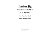 Ionian Jig - One Piano Four Hands piano sheet music cover